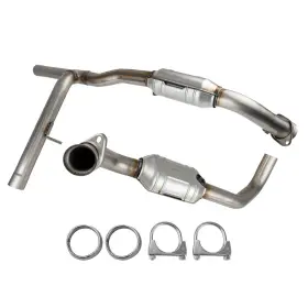14377624 Kax Us Epa Catalytic Converter Set For 2004 2005 2006 2007-2008 Ford F-150 Rwd