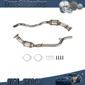 Fc42598 Kax 42599 1 Set For 05-10 Chrysler 300 2.7l 3.5l Catalytic Converter Rear Wheel Drive New