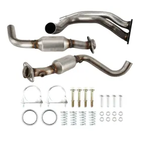 Top115080 Kax 50460 For 2005-2007 Ford F-250 F-350 Super Duty Catalytic Converters 3pcs Us
