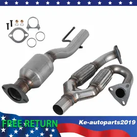 Fce43248 Ke Rear Flex Y-pipe Catalytic Converter For 2015-2019 Nissan Maxima 3.5l Direct Fit