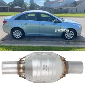 899ksjeja Keepdsgn 2 Inch Inlet/outlet Catalytic Converter Weld-on For Chevrolet Cruze 1.4l 2011-2015