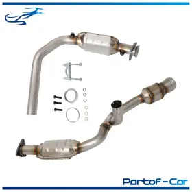 Kte5462922 Kinte Tech Catalytic Converter For Gmc Yukon Chevrolet Silverado 1500 2014-18 4.3l 5.3l
