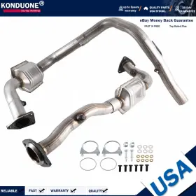 E853547h2 Konduone Catalytic Converter For Hummer H2 6.0l 2003 To 2006 Both Side Epa&obd Ii Approve