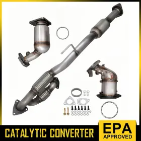 Fce43241-39-38 Kyllaoo All 3 Catalytic Converter For 2013 Jx35 2014-2020 Infiniti Qx60 3.5l With Y-pipe