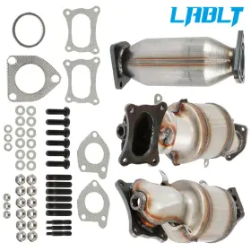 45131-45132-16447 Lablt Om275130oc 3pcs Catalytic Converters For 2009-2015 Honda Pilot 3.5l