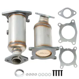 Law162930 Labwork Front Left& Rear Right Catalytic Converter For Cx-9 3.5l 3.7l 2007-2015
