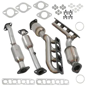 Law167976 Labwork Front &rear Catalytic Converter For Nissan Armada Pathfinder Titan 5.6l