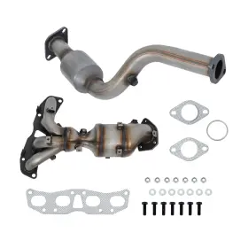 Law206136 Labwork Front And Rear Catalytic Converter Set For Nissan Rogue 2.5l 2008-2014