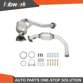 Tl20157q Labwork Y-pipe Catalytic Converter Exhaust 2007-2009 For Chevrolet Tahoe 5.3l