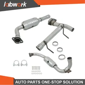 Tl20162q Labwork Left And Right Catalytic Converter Set For 2005-2006 Ford Expedition 5.4l