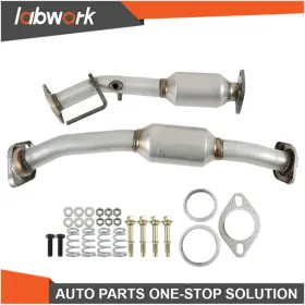 Tl30216q Labwork Front And Rear Side Catalytic Converter Set 2013-20 For Nissan Nv200 2.0l