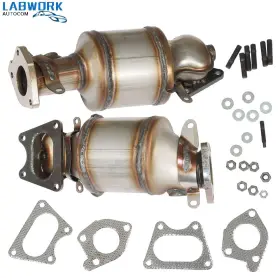 La1543674cm Labworkauto Catalytic Converter Bank 1&2 Lh Rh For Acura Mdx 3.5l And 3.7l 2003 2004 2005-2009