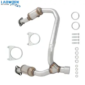 La1595658cm Labworkauto 20h42-843 For Dodge Ram 1500 3.7l / 4.7l 2006-2008 Y Pipe Catalytic Converters