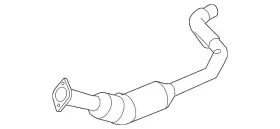Lr100487 Land-rover Genuine Catalytic Converter