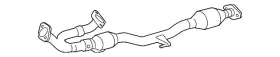 17410-0p570 Lexus Genuine Front Pipe