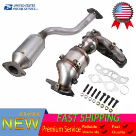 55s3ww Lh Both Catalytic Converters For 2008 2009-2013 Nissan Rogue 2.5l Obdii Direct Fit