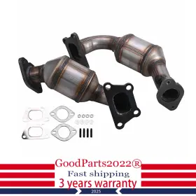 6489761 Lh Front Left And Right Side Both Catalytic Converters For 2018-2021 Chevy Traverse