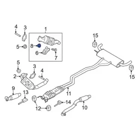 W520103s442 Lincoln Oe For Mkz 2013-2020 Catalytic Converter Bolt