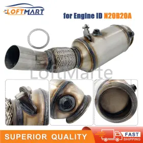 N20b20a Loftmarte Front Catalytic Converter For 2013-2017 Bmw 228i 320i 328i 428i Xdrive