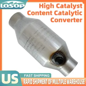 Ljf-027 Lqsqp 2.5 Inch Universal High Flow Performance Catalytic Converter Stainless