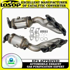 Ljf-046 Lqsqp Front Both Sides Catalytic Converter For Toyota 4runner 2010-2012 4.0l New