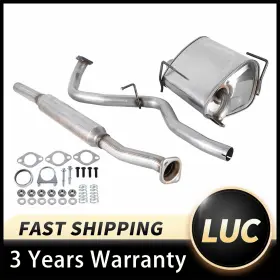603175 Luc New Resonator Muffler Exhaust Kit For 2010 2011 2012-2017 Subaru Legacy 2.5l