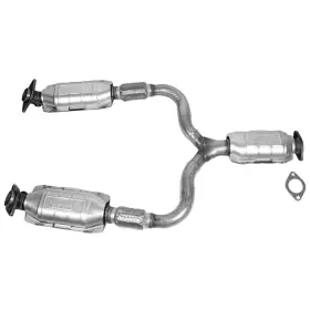 127202 Mac Auto Parts All 3 Catalytic Converter And Engine Y Pipe For Infiniti Q45 02-05 M45 03-04