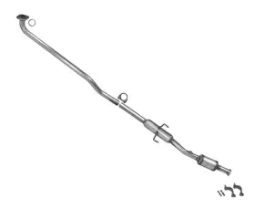 14527 Mac Auto Parts Front And Rear Catalytic Converter With Pipe Fits Toyota Corolla 1.8l 1998-2002