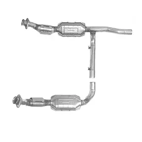 147369 Mac Auto Parts Y Pipe With Catalytic Converters 1997-1998 For Ford F150 4.2l V6 4 Wheel Drive