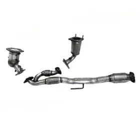 152760 Mac Auto Parts Front And Rear Engine Y Pipe 3 Catalytic Converter For Altima 07-08 3.5l 3pc Kit