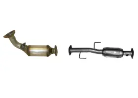 214703 Mac Auto Parts Front And Rear Catalytic Converter For Toyota 4runner 01-02 3.4 Federal Emissions