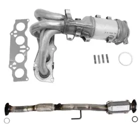 233191 Mac Auto Parts Manifold Catalytic Converter W Rear For Toyota Camry 07-09 2.4 With Ulev Emissions