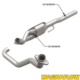 23285 Magnaflow 23436 49 State Direct Fit Catalytic Converter For Dodge Ram 2500 5.9l 8-cyl