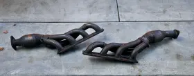 49356header Magnaflow 49356 49357 Style Catalytic Converters Left And Right Exhaust