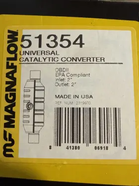51354 Magnaflow Maganflow Universal Catalytic Converter