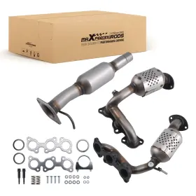 Maxpeedingrods 2vxqj8 3x Catalytic Converter For Toyota Highlander 3.3l V6 2004-2007 Stainless Steel