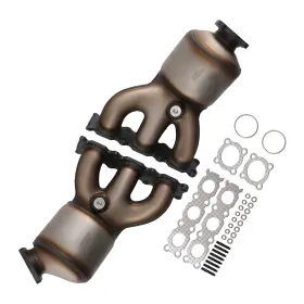 42rkga Maxpeedingrods Catalytic Converter Assembly For Volvo Xc90 3.2l 2007-2014 Stainless Steel L R