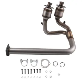 4d9xcq Maxpeedingrods Front Catalytic Converter With Gasket For Jeep Wrangler 4.0l 2000-2003 Direct-fit
