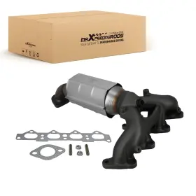 6k1mer Maxpeedingrods Front Catalytic Converter With Heat Shield For Hyundai Elantra/kia Spectra 2.0l Epa