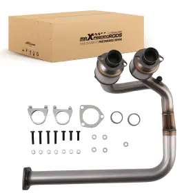 75aes6 Maxpeedingrods Front Catalytic Converter With Gasket Set For Jeep Wrangler 4.0l Epa 2000-2003