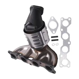 7ae940 Maxpeedingrods Catalytic Converter With Heat Shield For Hyundai Santa Fe Sport 2.4l 2013 - 2016
