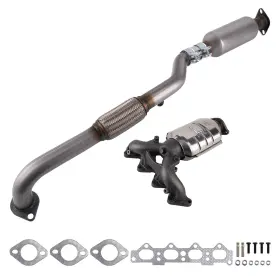 80sn7o Maxpeedingrods 3pcs Aftermarket Catalytic Converter Kit For Hyundai Elantra 2.0l 2004-2006 Epa