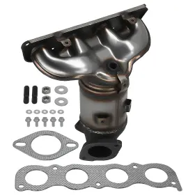 8it32q Maxpeedingrods Catalytic Converter For Kia Forte Lx 2.0l Sedan 2017-18 Stainless Steel Bolt-on