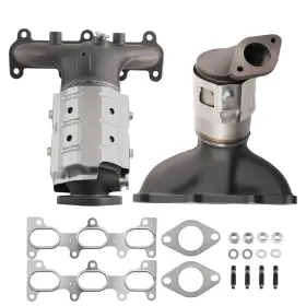 9i8qdu Maxpeedingrods 2x Left And Right Catalytic Converter For Hyundai Santa Fe 2007-2009 V6 2.7l Epa