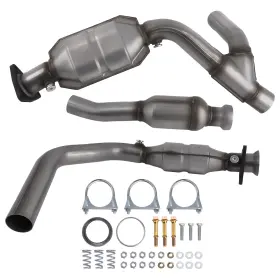 Ax93zr Maxpeedingrods Catalytic Converter Kit For Chevrolet Silverado 1500 6.2l 2014-2018 Direct-fit