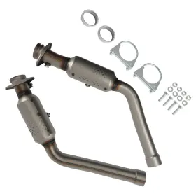 Bs48xz Maxpeedingrods Pair Catalytic Converter For Ford Mustang 3.7l 2011 2012 2013 2014 Direct-fit