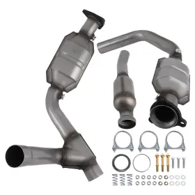 E1n7fb Maxpeedingrods Direct Fit Catalytic Converter For Chevy Silverado 1500 6.2l 2014-2018 400cpsi