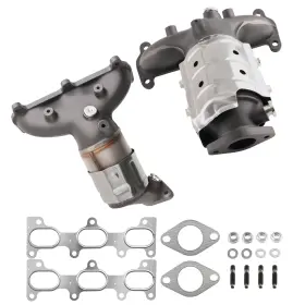 Eud59m Maxpeedingrods 2x Left And Right Catalytic Converter For Hyundai Santa Fe 2007-2009 V6 2.7l Epa Eud59m Maxpeedingrods 2x Left And Right Catalytic Converter For Hyundai Santa Fe 2007-2009 V6 2.7l Epa