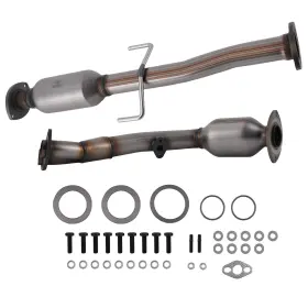 F9zahe Maxpeedingrods Front And Rear Catalytic Converter For Toyota Tacoma 2.7l 2000-2004 Epa Direct-fit