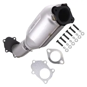 Gav1ir Maxpeedingrods New Catalytic Converter With Heat Shield For Wrx 2008-2014 Sti 2008-2021 2.5l